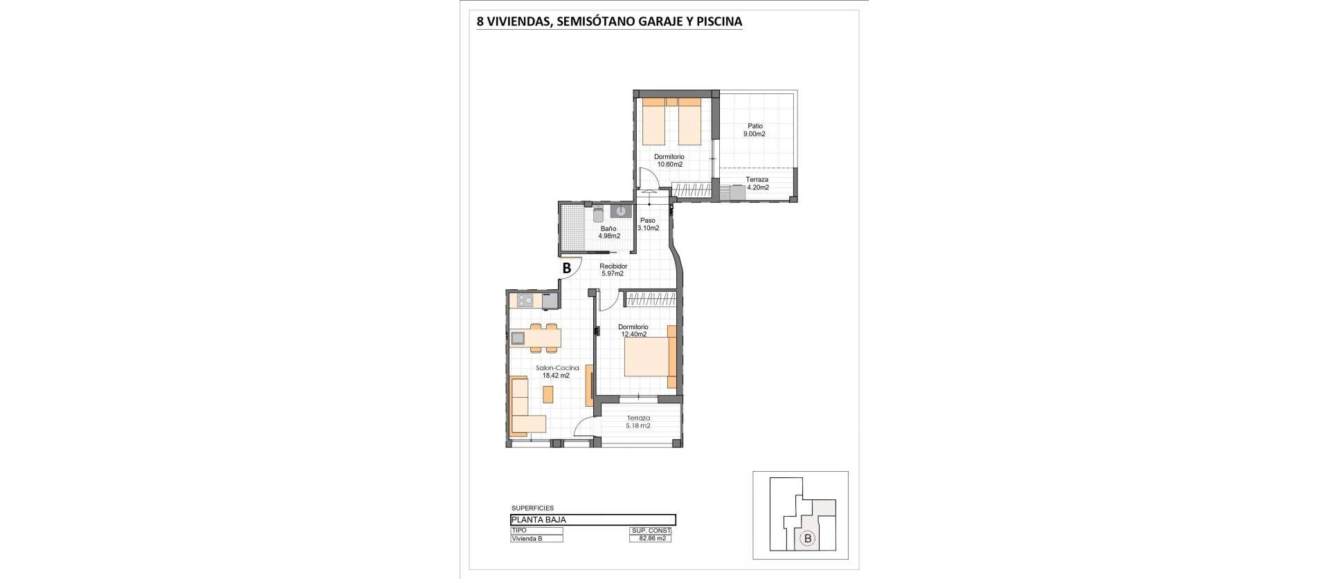 New Build - Apartment - San Pedro del Pinatar - Lo Pagán