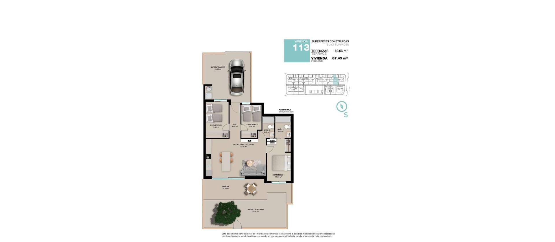 New Build - Bungalow - Pilar de la Horadada - Torre de la Horadada