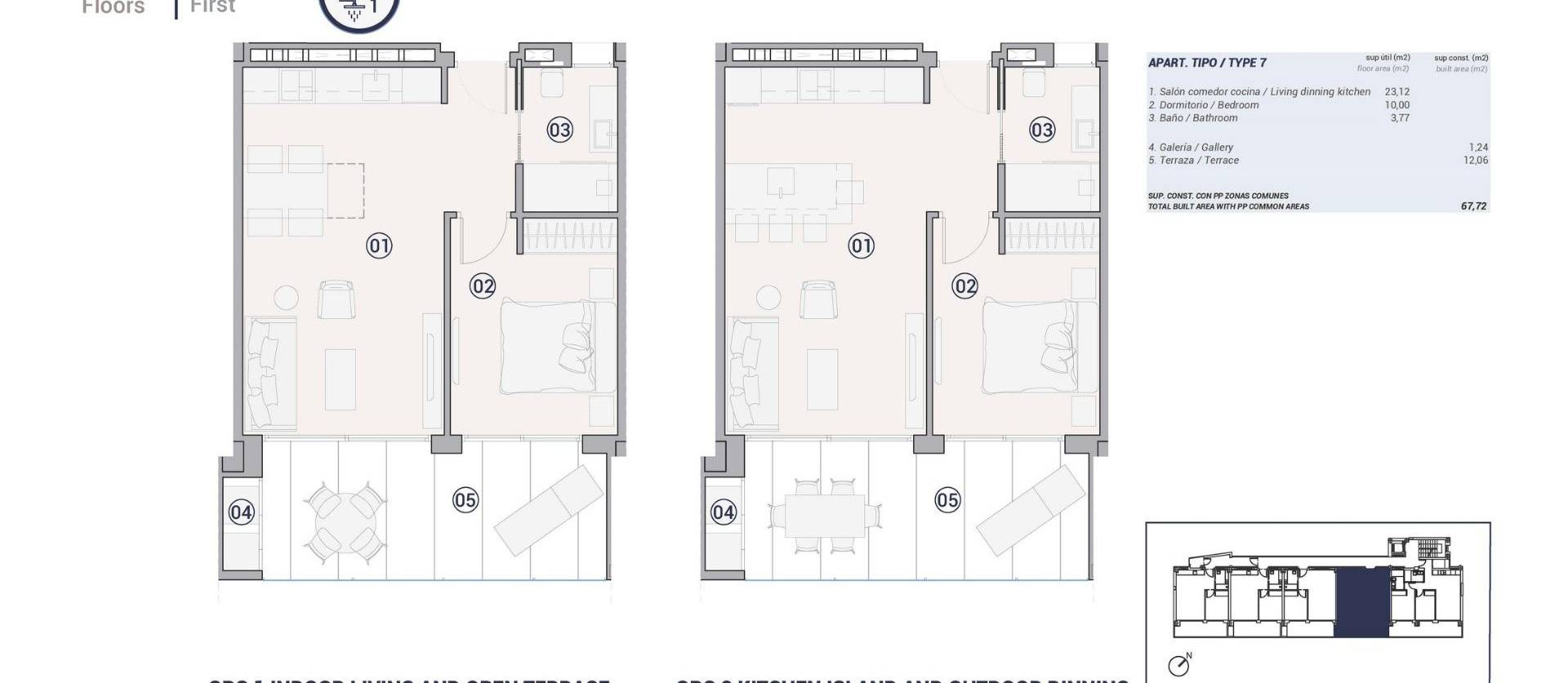 New Build - Apartment - Villajoyosa - Puntes del Moro