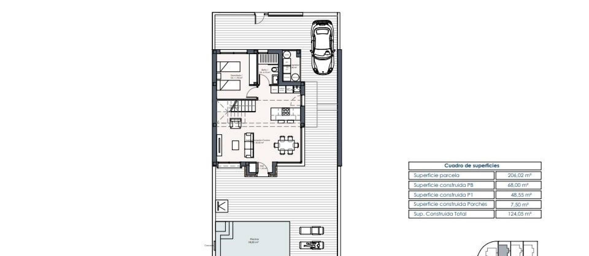 Nueva construcción  - Villa - Los Montesinos - La Herrada