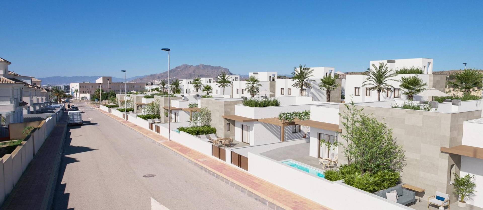 New Build - Villa - Puerto De Mazarron - Caleñares