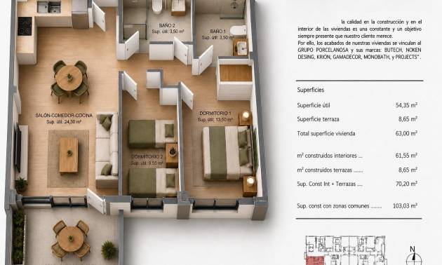 New Build - Apartment - Villajoyosa - Cala de Finestrat
