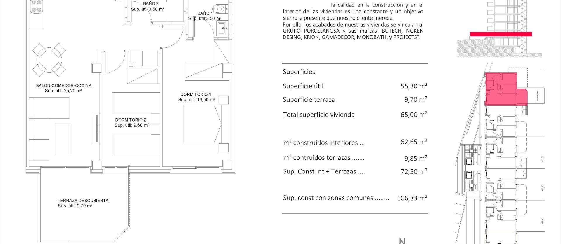 Nouvelle construction - Apartment - Villajoyosa - Cala de Finestrat