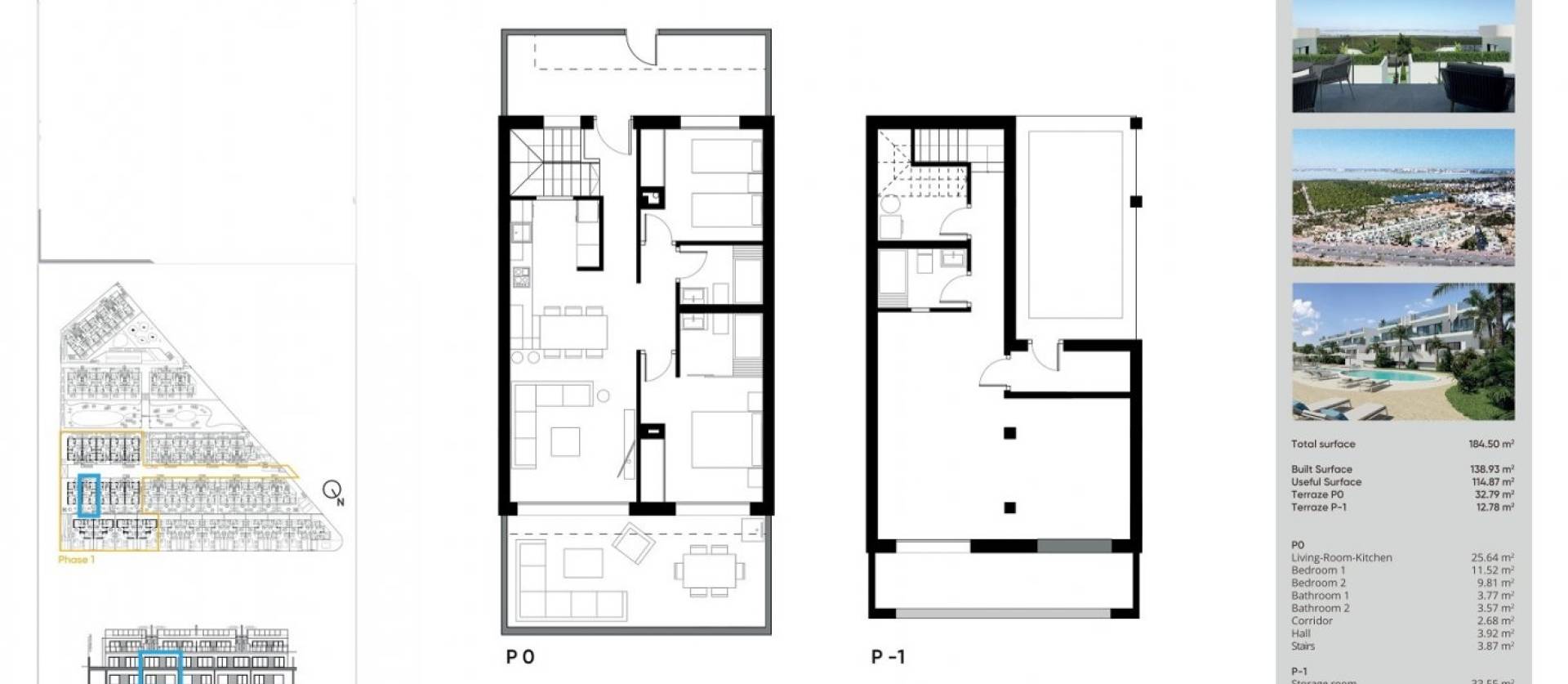 New Build - Bungalow - Torrevieja - Lago Jardín II