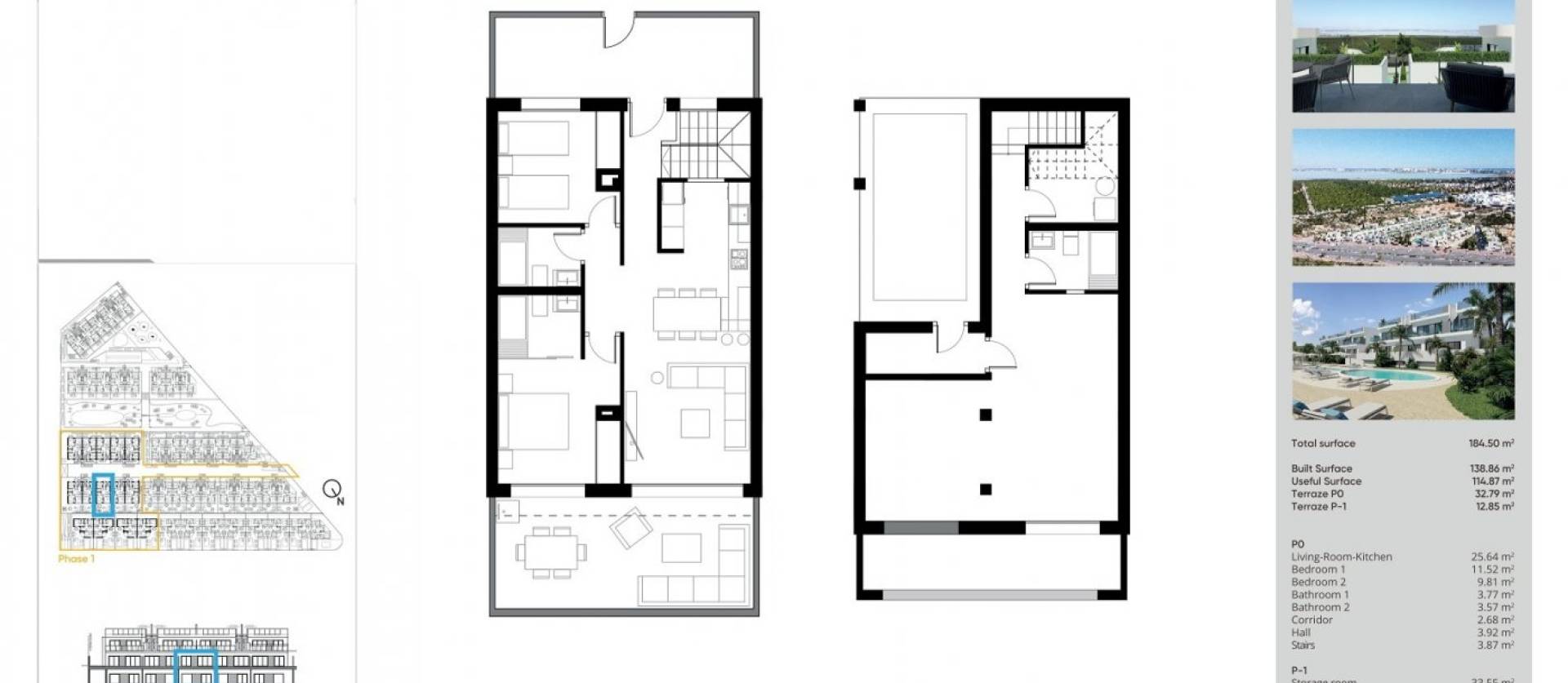 New Build - Bungalow - Torrevieja - Lago Jardín II