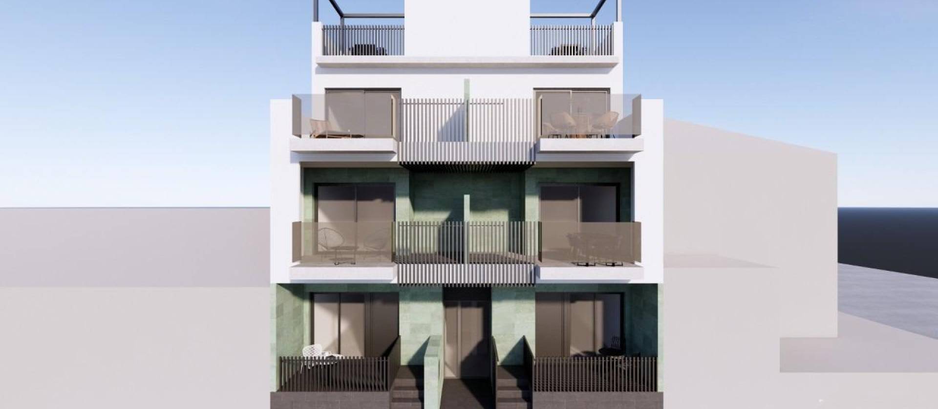 New Build - Apartment - Pilar de la Horadada - Torre de la Horadada