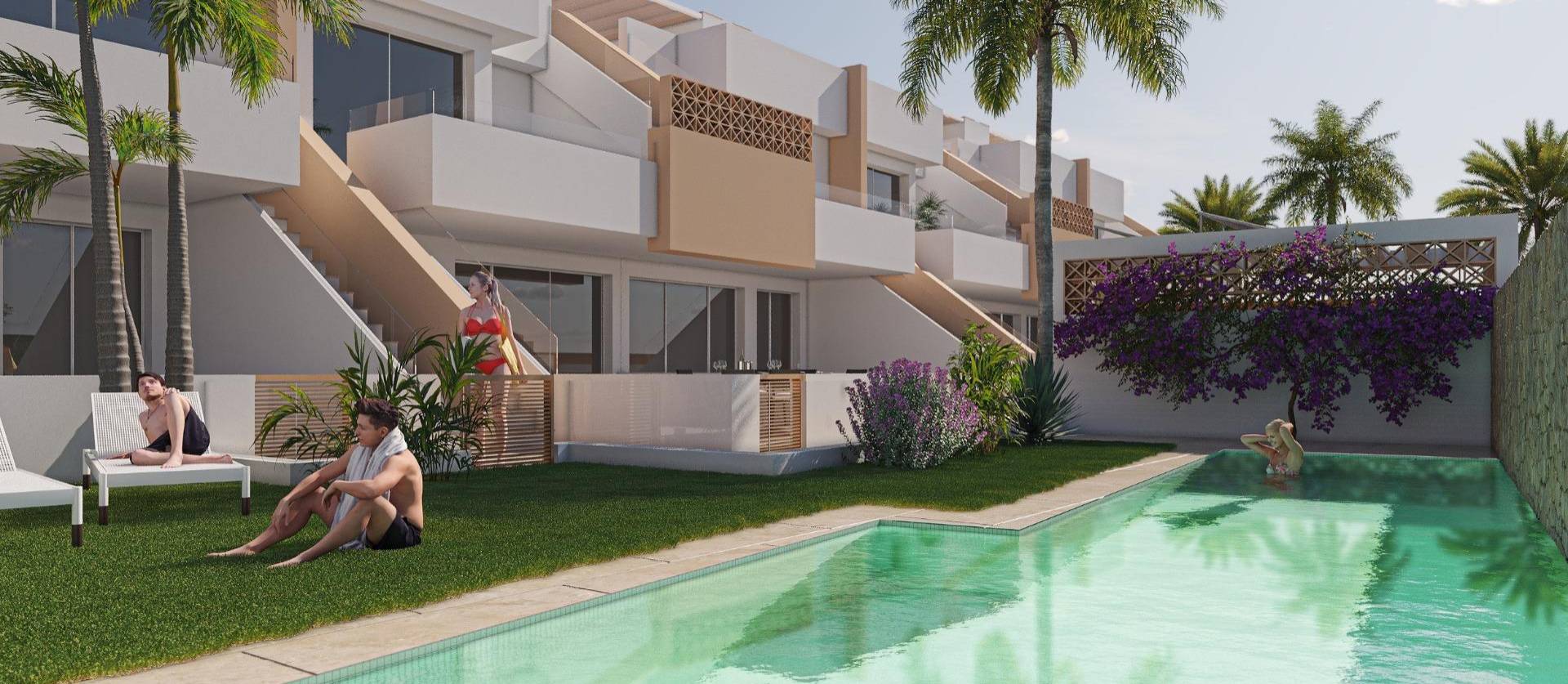 New Build - Bungalow - Pilar de la Horadada - pueblo