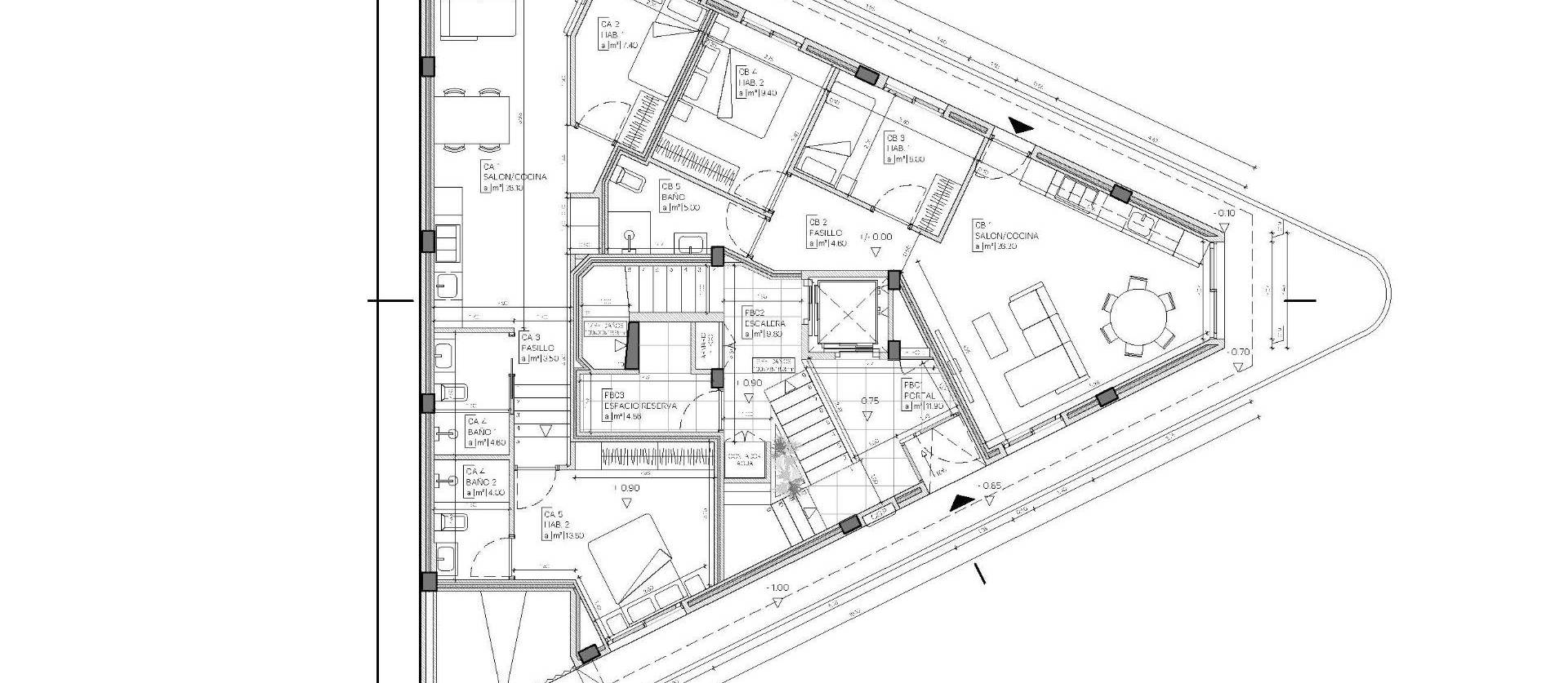 New Build - Apartment - Mazarron - pueblo