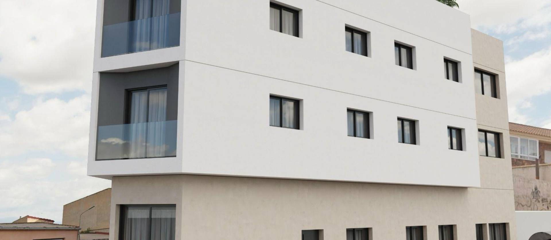 New Build - Apartment - Mazarron - pueblo