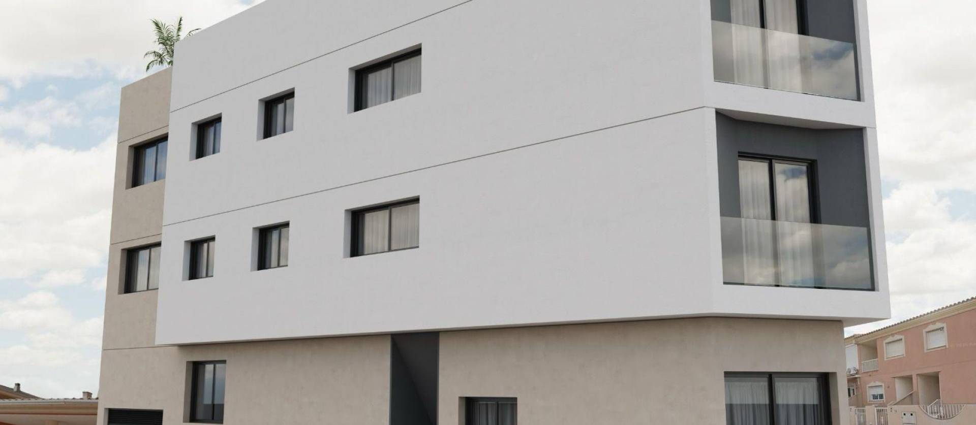 New Build - Apartment - Mazarron - pueblo