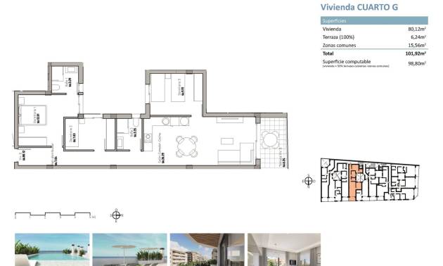 Nouvelle construction - Apartment - Guardamar del Segura - Pueblo
