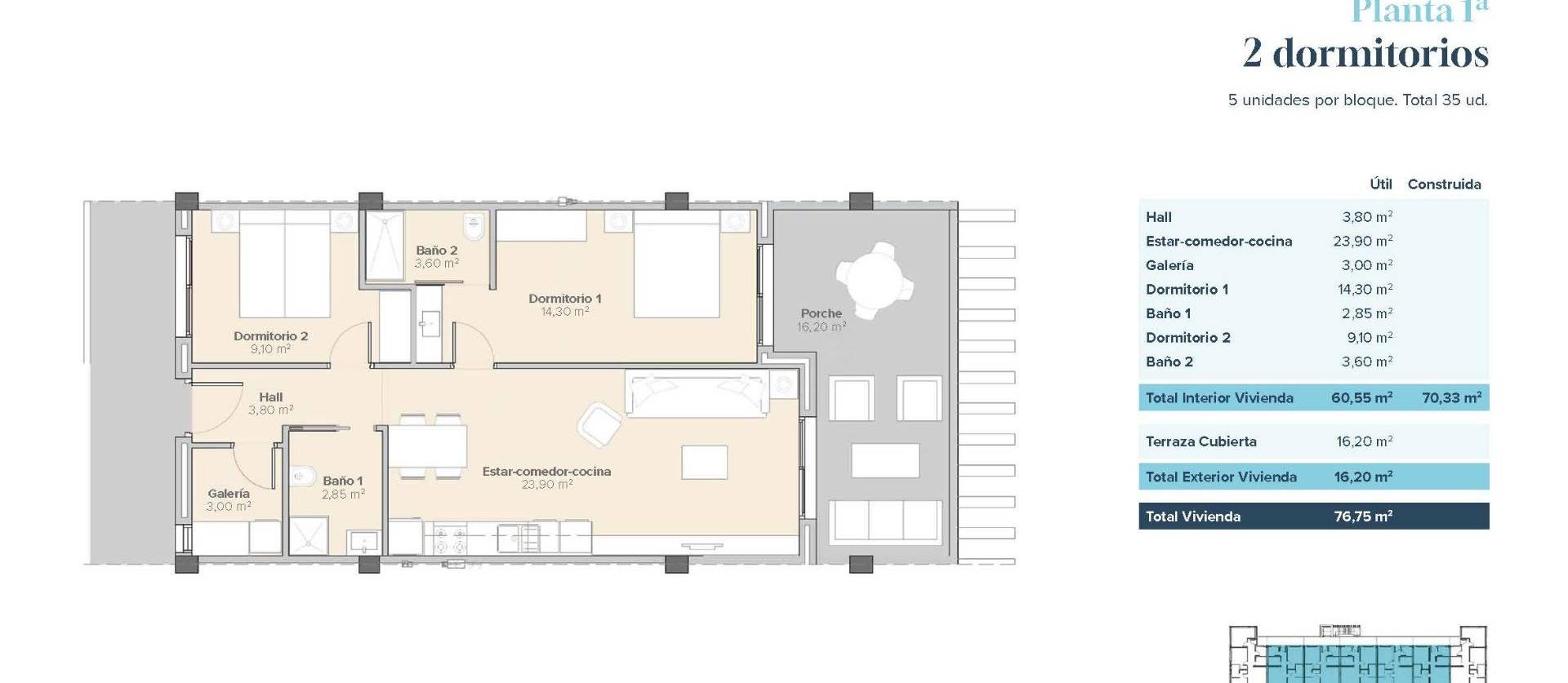 New Build - Apartment - Vera - Vera Playa