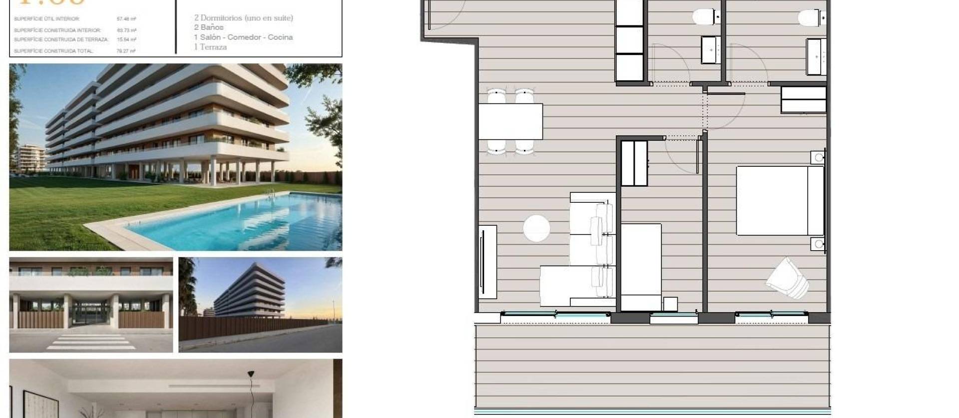 New Build - Apartment - Moncofa - Playa de Moncofa