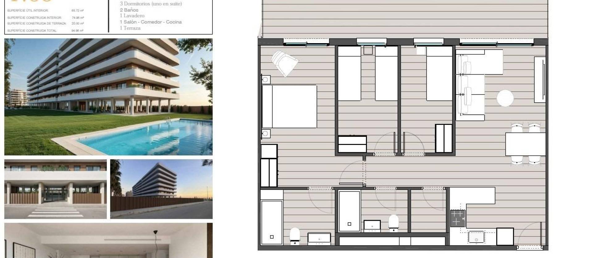 New Build - Apartment - Moncofa - Playa de Moncofa