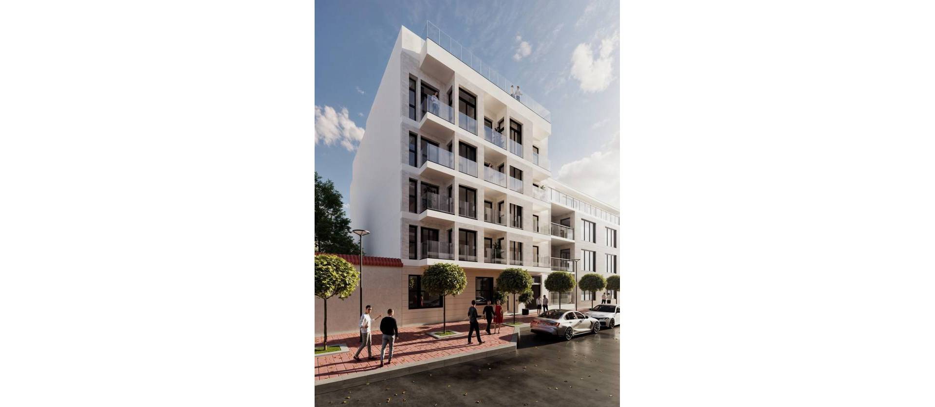 Nieuwbouw projecten - Appartment - Guardamar del Segura - Pueblo