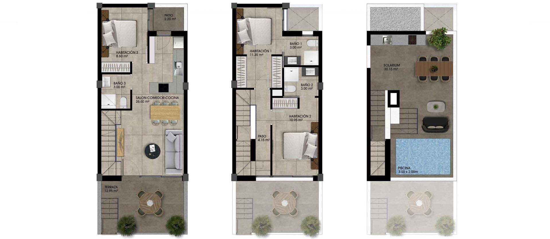 Nouvelle construction - Maison de ville - Dolores - Sector 2