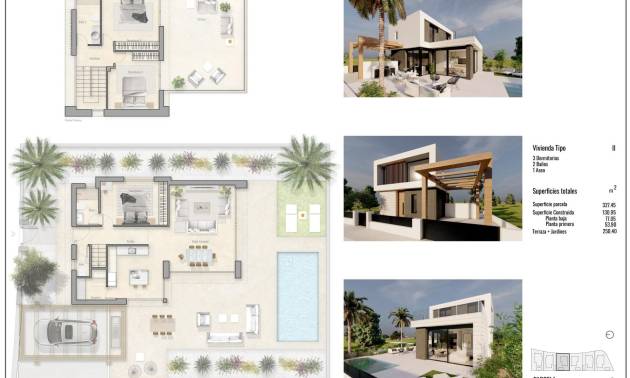 Nieuwbouw projecten - Villa - Pilar de la Horadada - Roda Golf