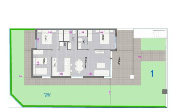 New Build - Bungalow - Pilar de la Horadada - pueblo