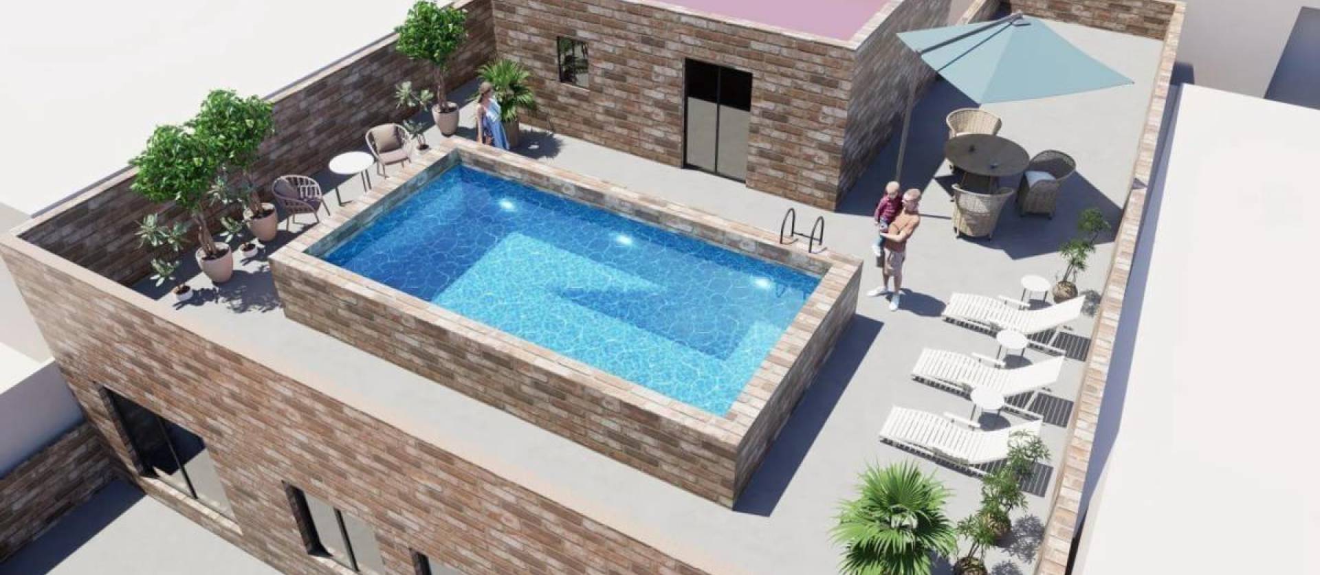 New Build - Apartment - Torrevieja - Playa El Acequión