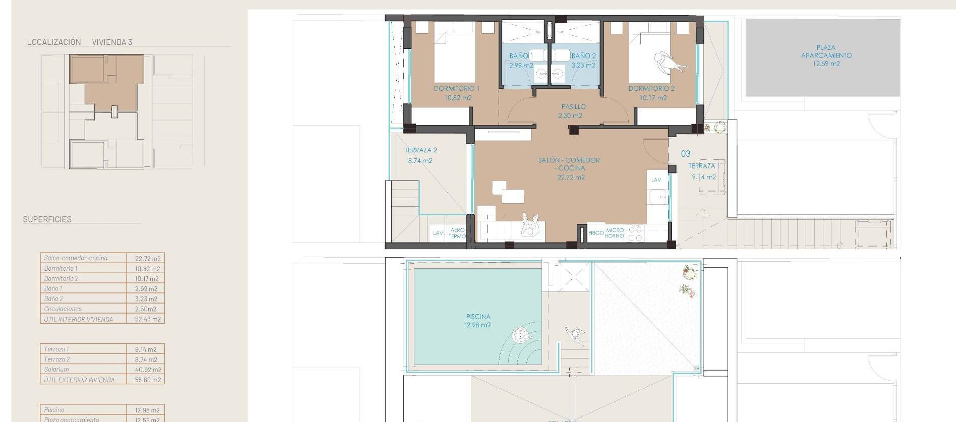 New Build - Bungalow - San Pedro del Pinatar - Molino de Chirrete
