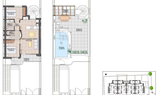 New Build - Bungalow - Pilar de la Horadada - pueblo