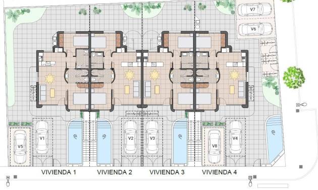 New Build - Bungalow - Pilar de la Horadada - pueblo