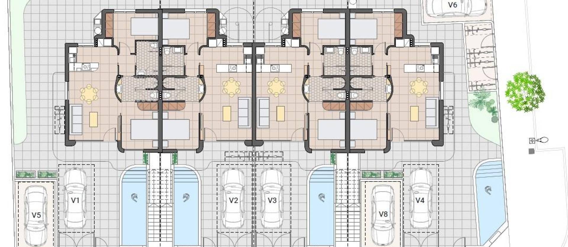 New Build - Bungalow - Pilar de la Horadada - pueblo