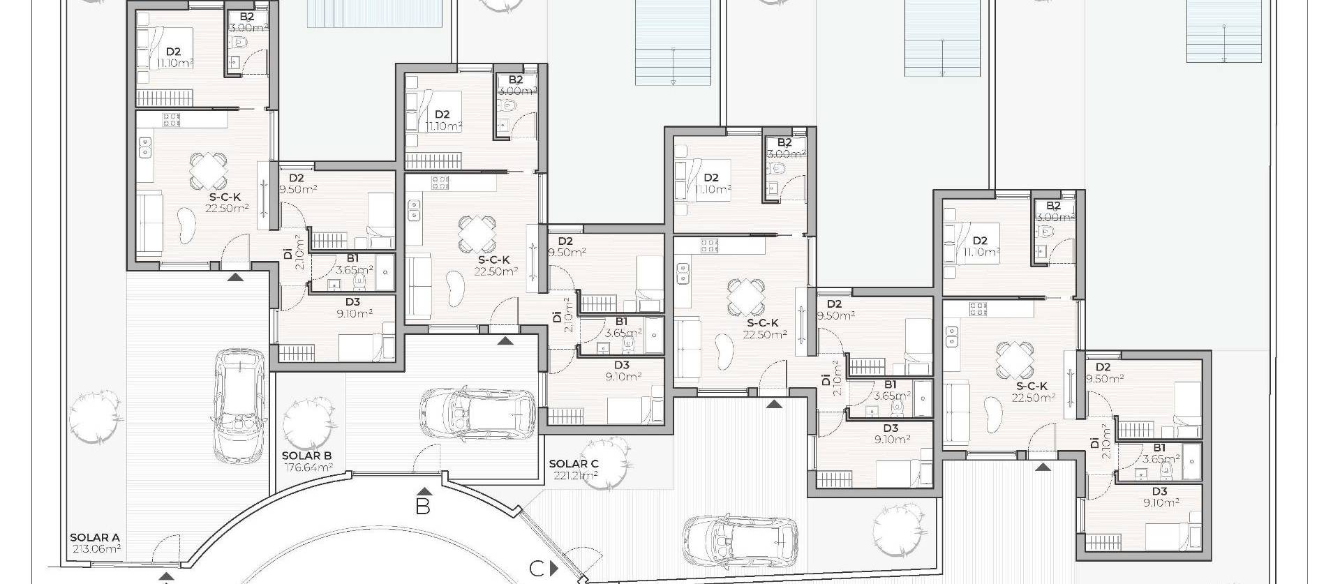 New Build - Townhouse - Mazarron - Country Club