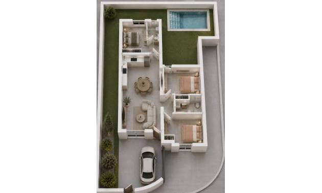 New Build - Townhouse - Mazarron - Country Club