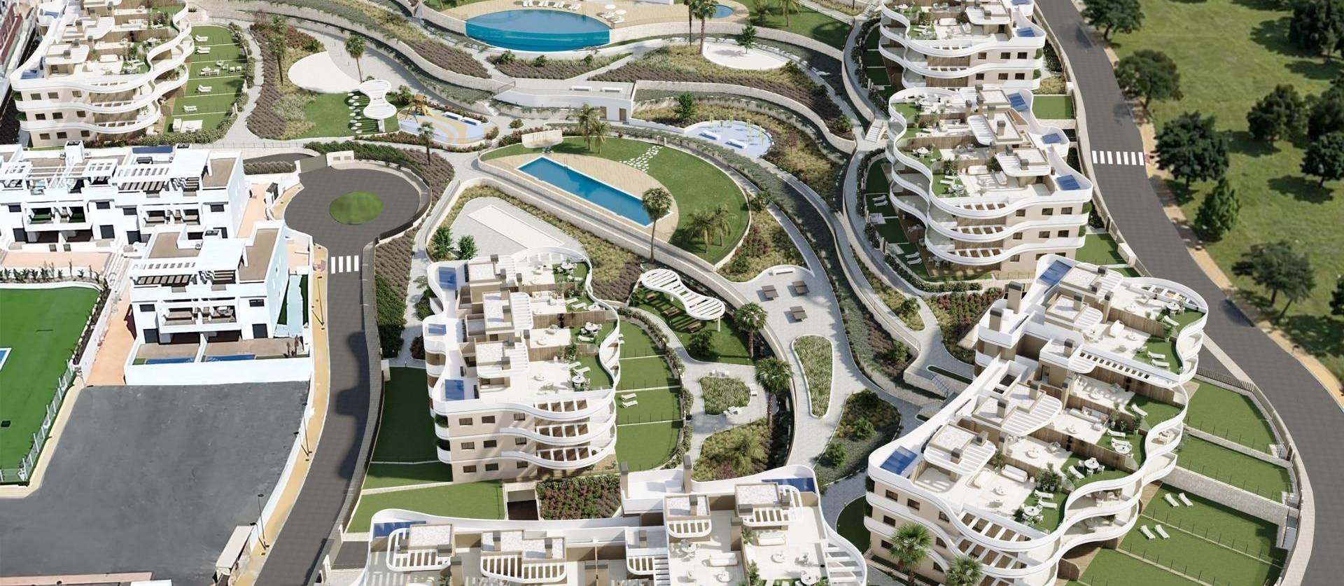 New Build - Apartment - Finestrat - Campana Garden