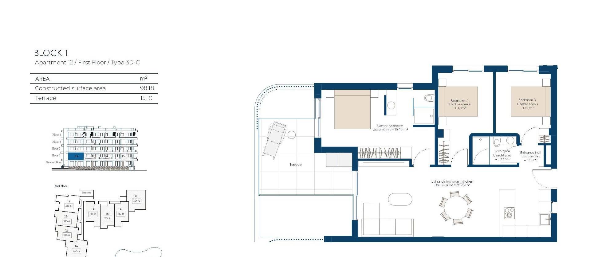 New Build - Apartment - Baños y Mendigo - El Valle Golf