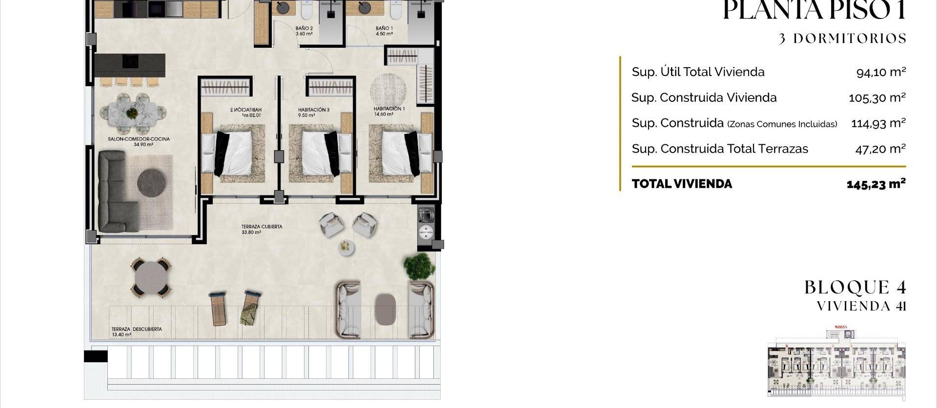 New Build - Apartment - Finestrat - Balcón de finestrat