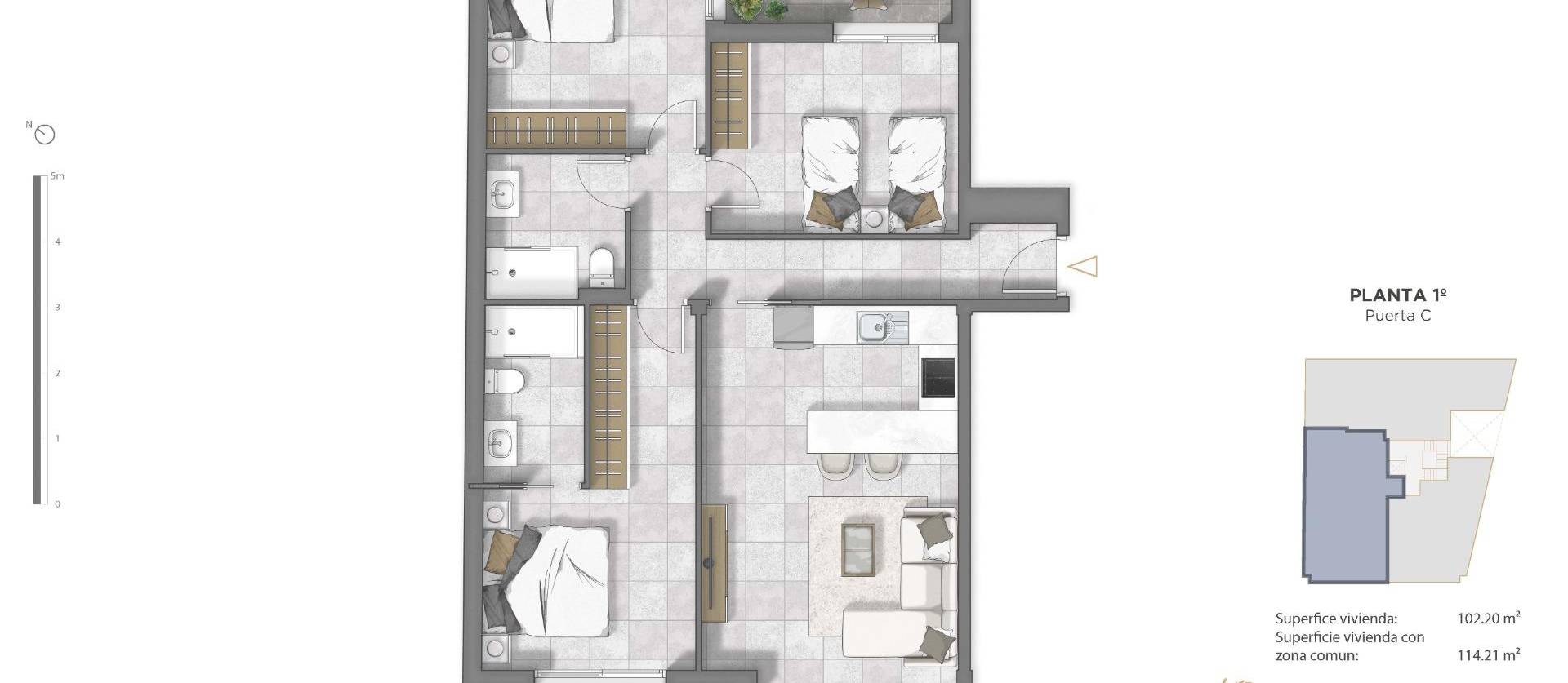 New Build - Apartment - Guardamar del Segura - Pueblo
