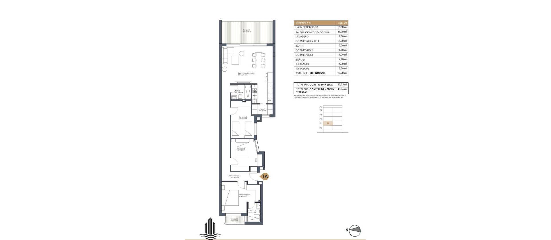 New Build - Apartment - Guardamar del Segura - Pueblo
