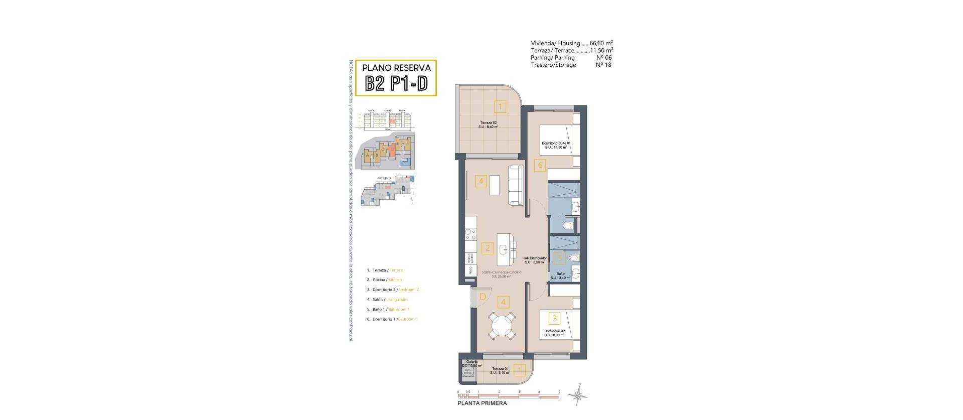 New Build - Apartment - Los Alcázares - Serena Golf
