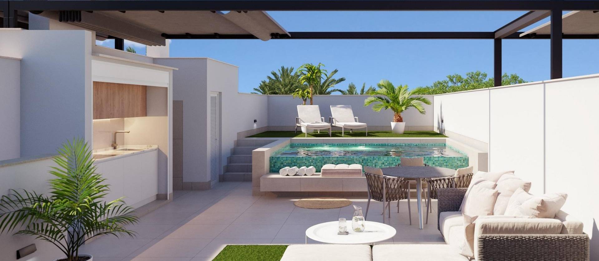 New Build - Bungalow - Pilar de la Horadada - pueblo