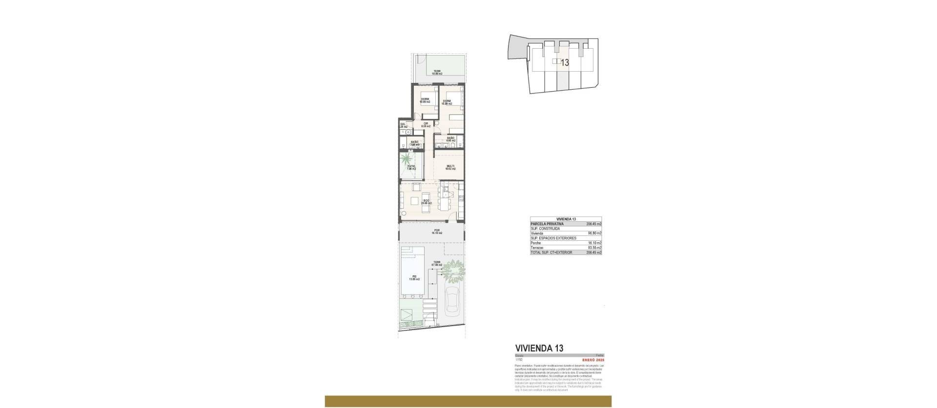 New Build - Bungalow - Pilar de la Horadada - pueblo