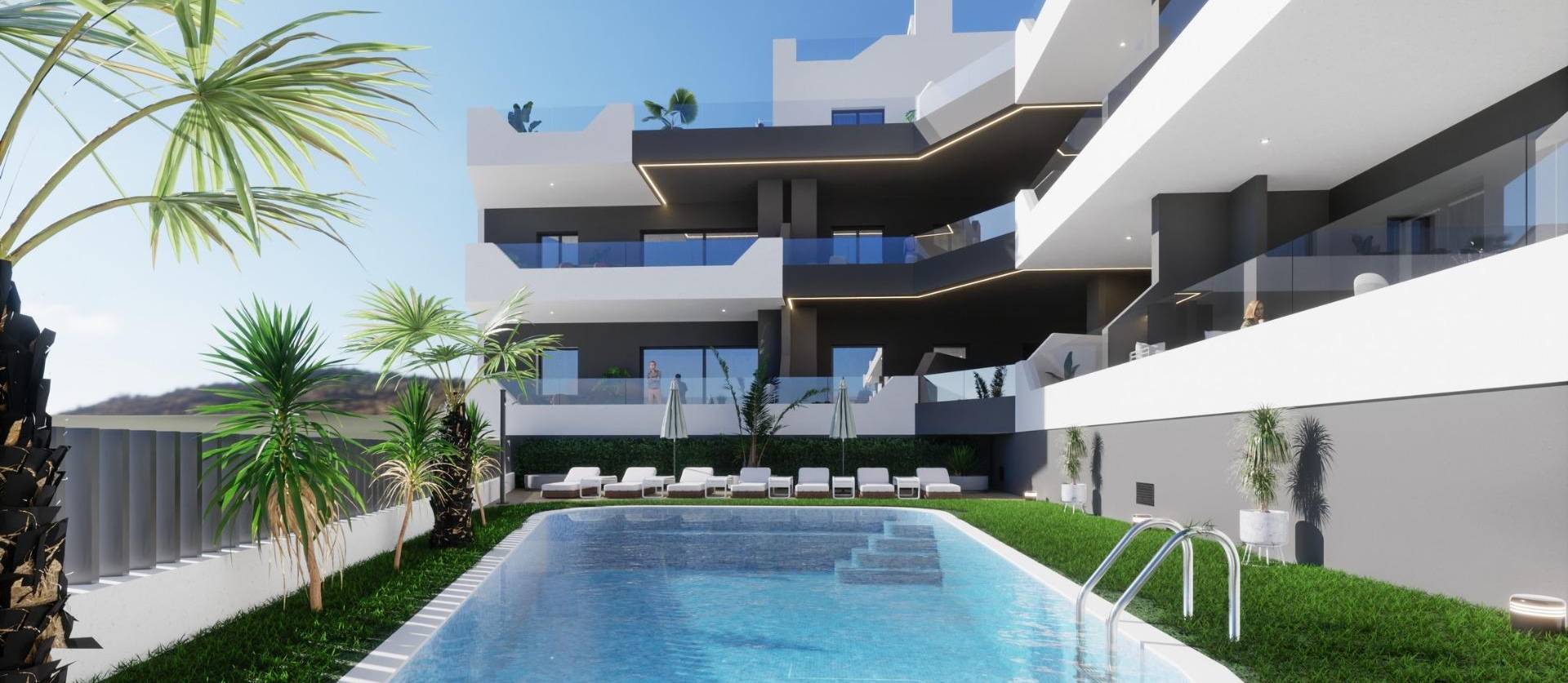 New Build - Apartment - Benijofar - Pueblo