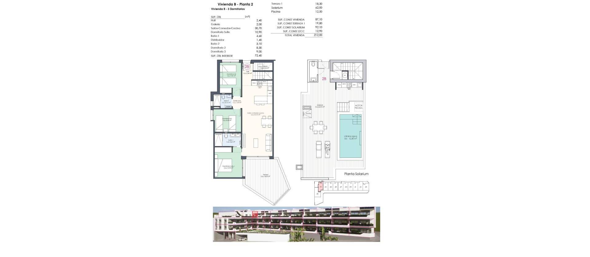 New Build - Apartment - Benijofar - Pueblo