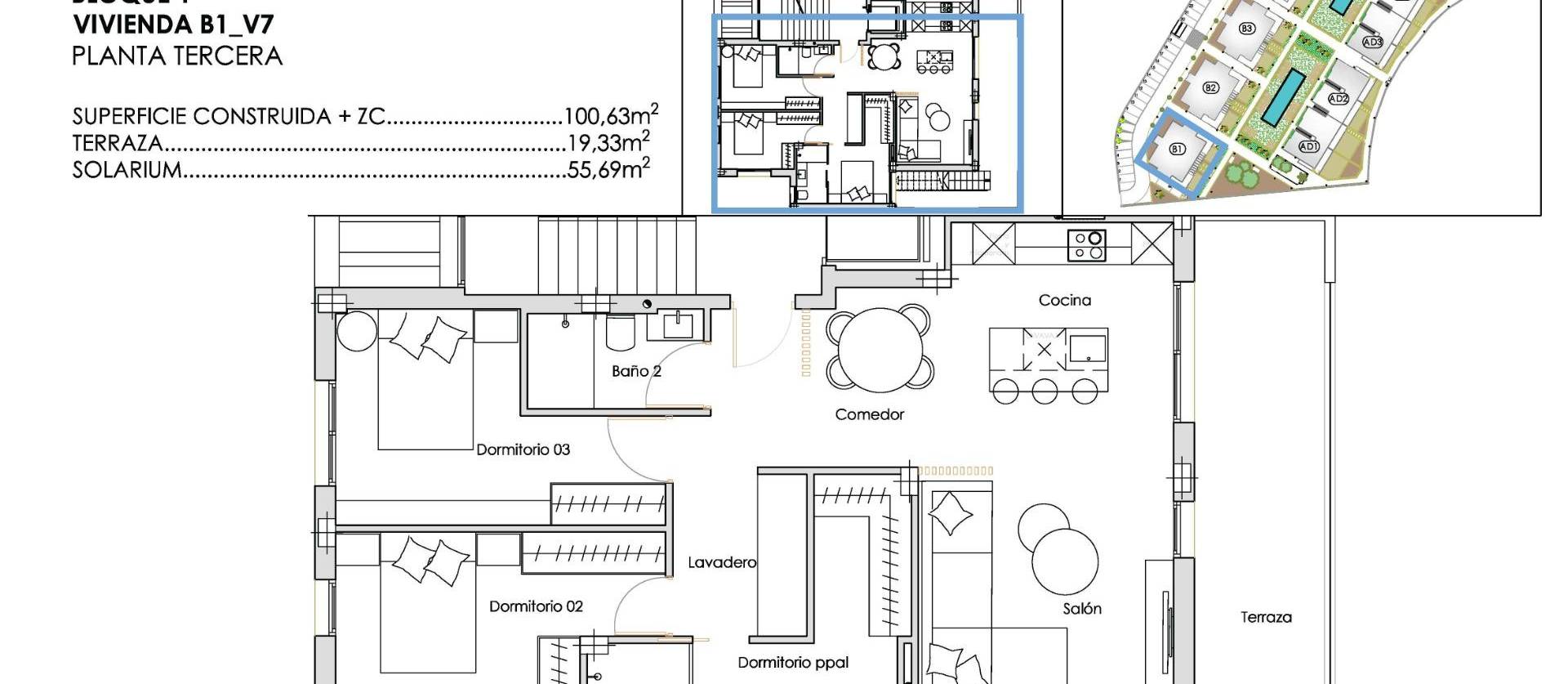 New Build - Apartment - Torre Pacheco - Santa Rosalía