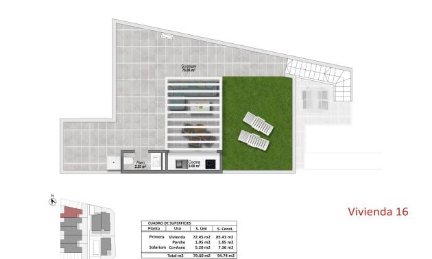 New Build - Bungalow - Pilar de la Horadada - pueblo