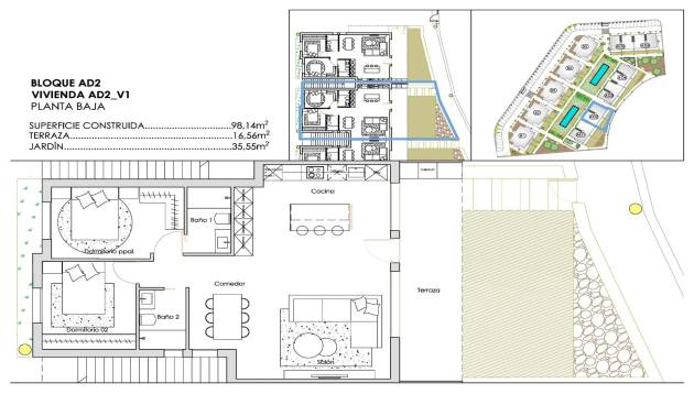 New Build - Bungalow - Torre Pacheco - Santa Rosalía