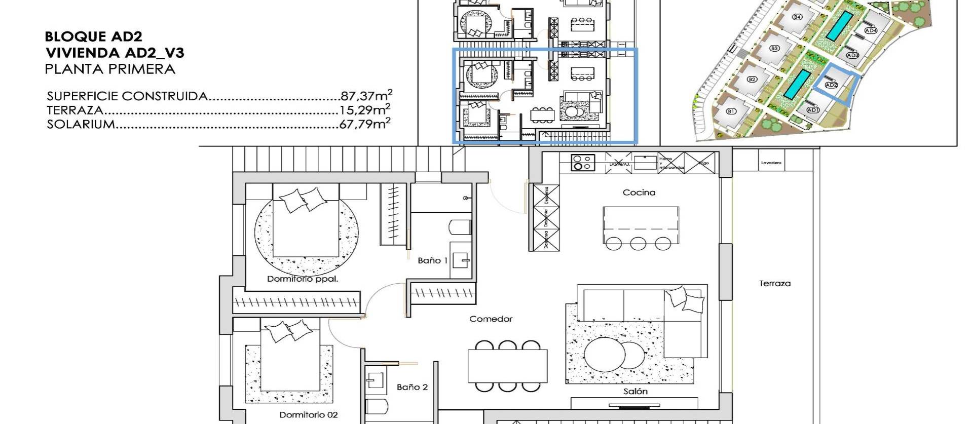 New Build - Bungalow - Torre Pacheco - Santa Rosalía