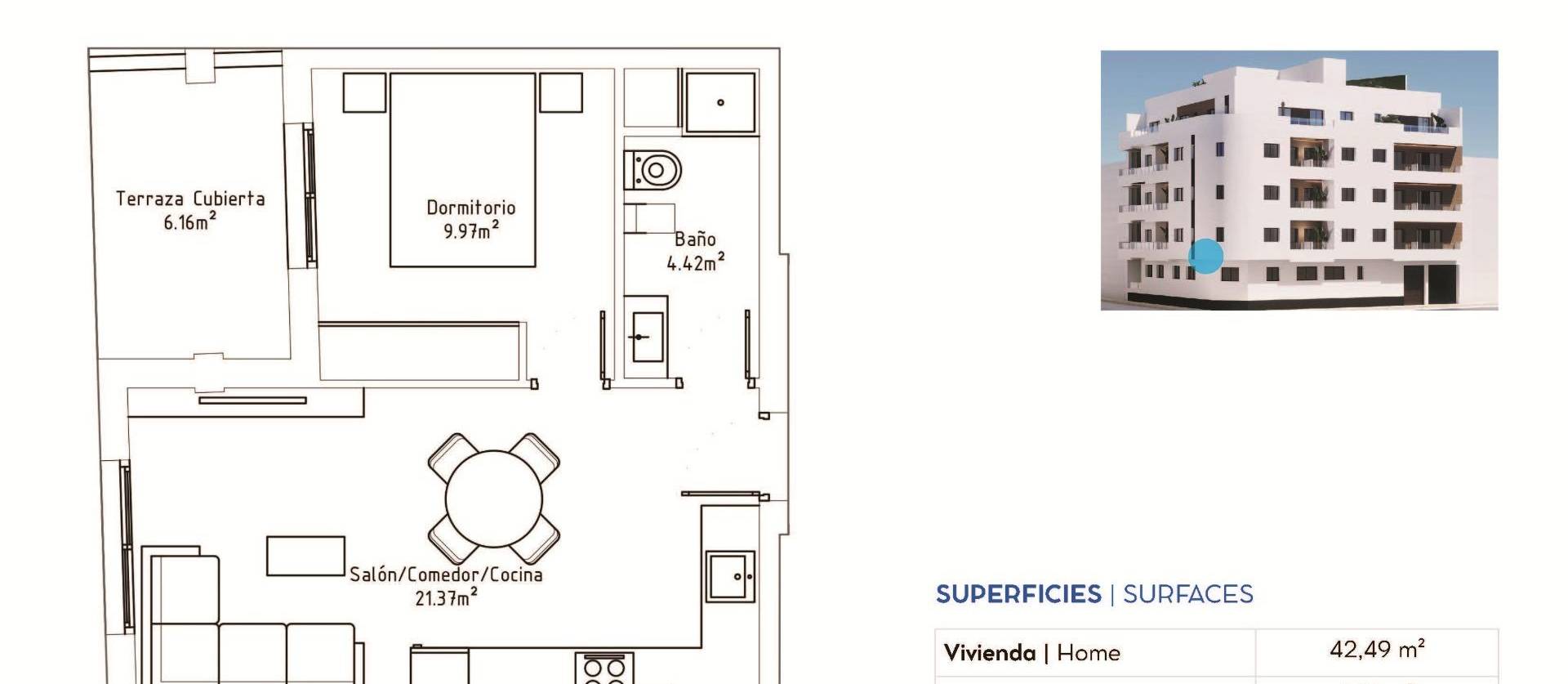 New Build - Apartment - Torrevieja - pueblo