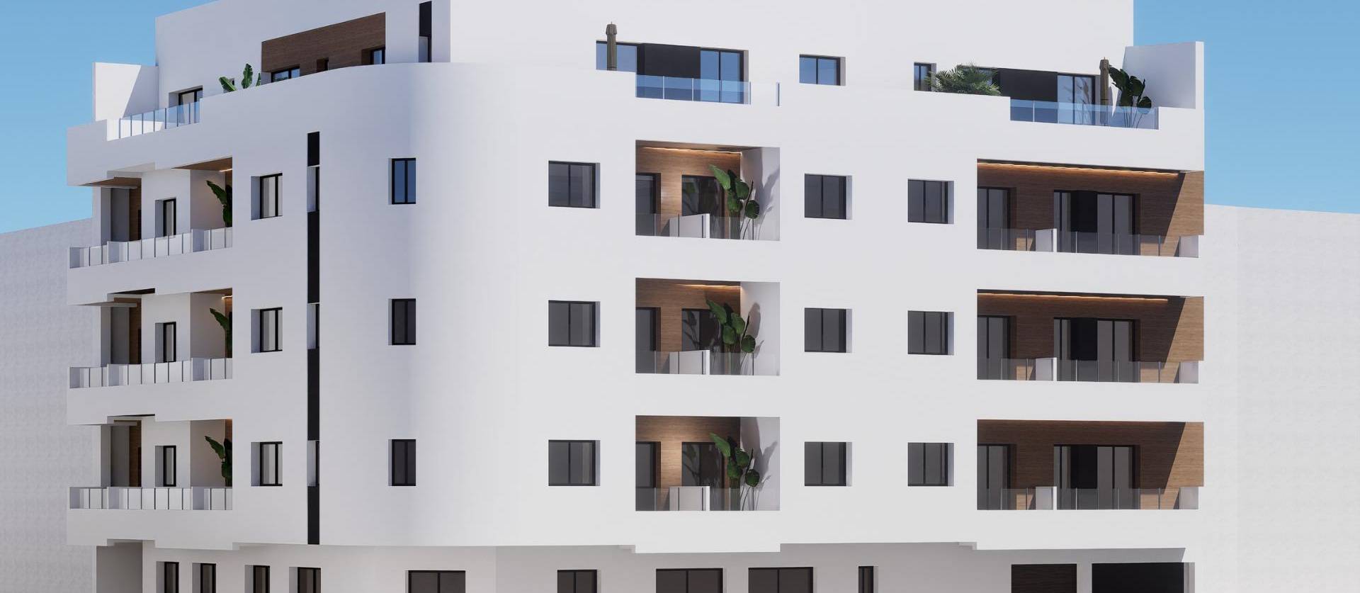 New Build - Apartment - Torrevieja - pueblo