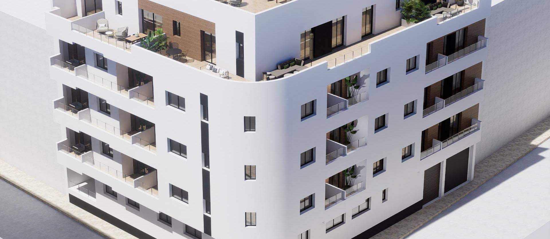 New Build - Apartment - Torrevieja - pueblo
