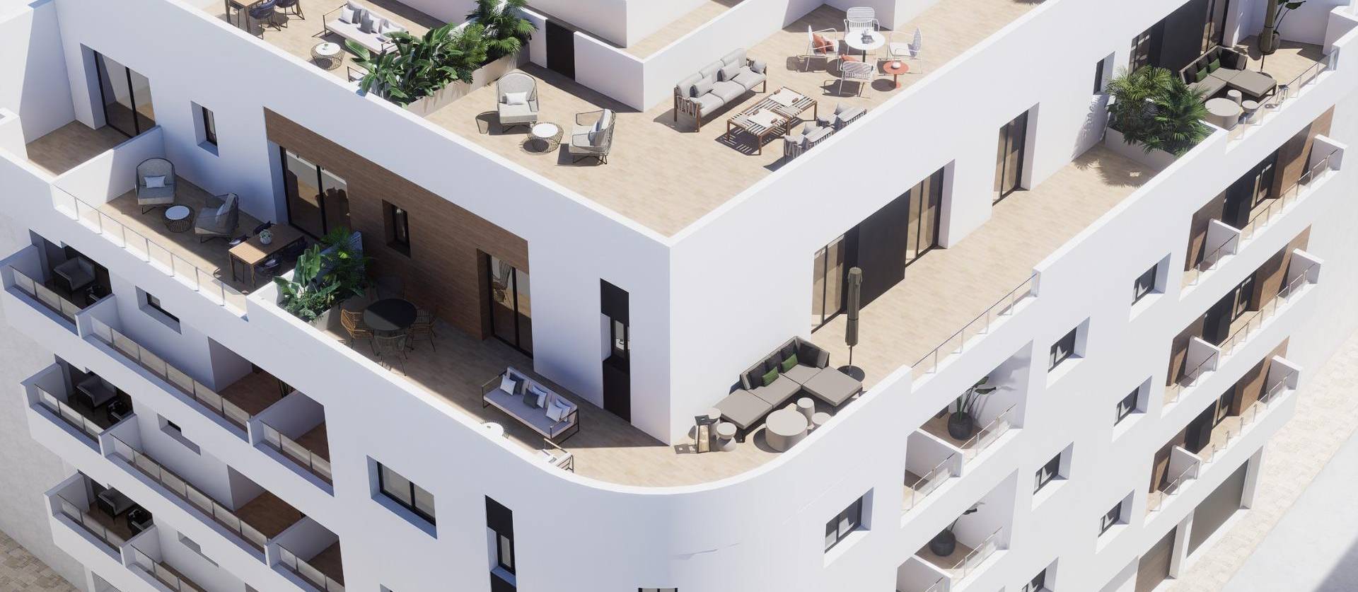 New Build - Apartment - Torrevieja - pueblo