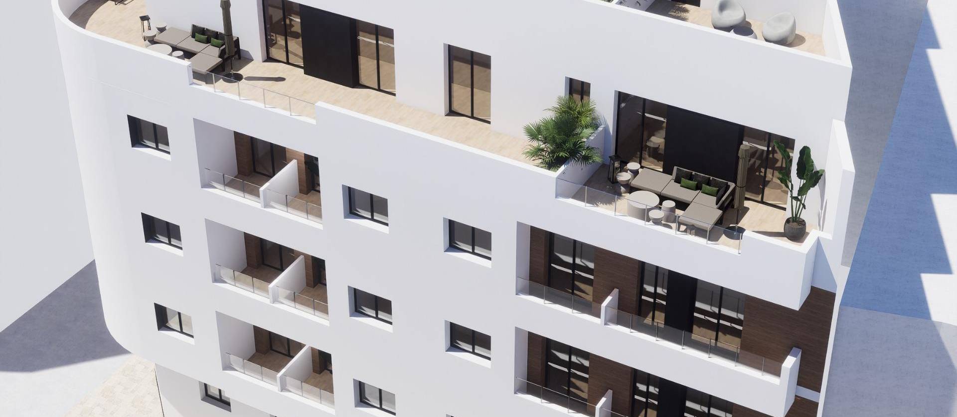 New Build - Apartment - Torrevieja - pueblo