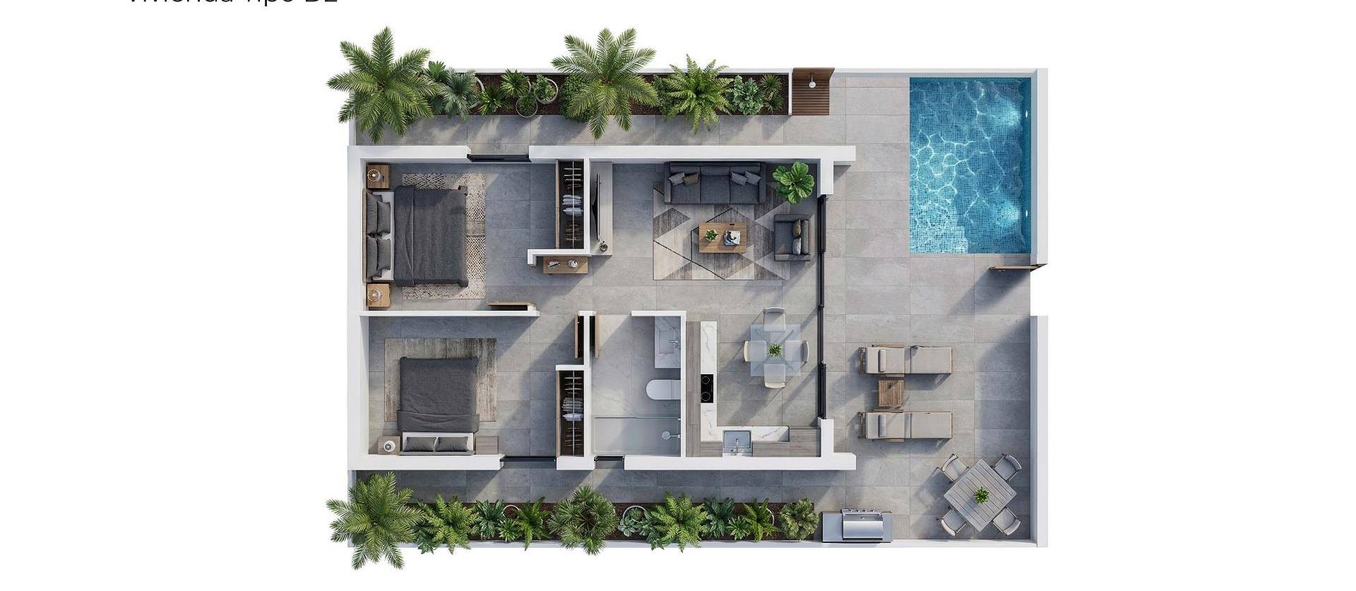 New Build - Villa - Vera - Vera Playa