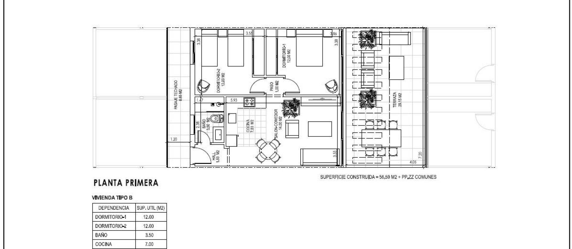 New Build - Apartment - Vera - Vera Playa